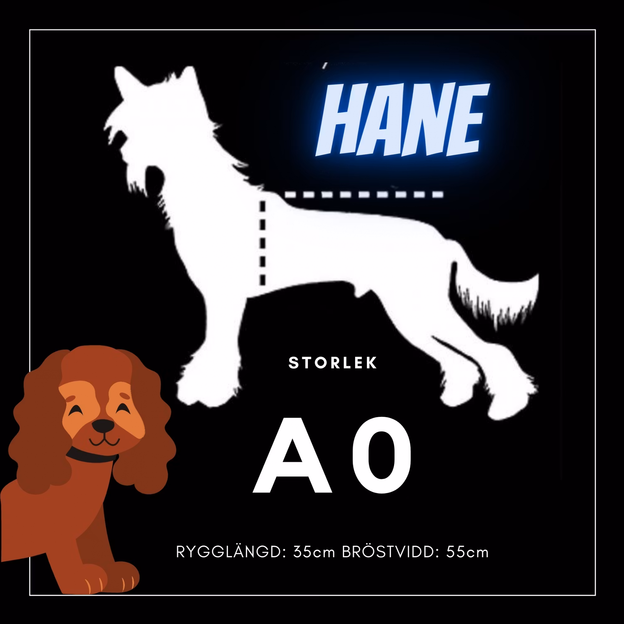 Hane Storlek A0 - Passion For Pet Fashion