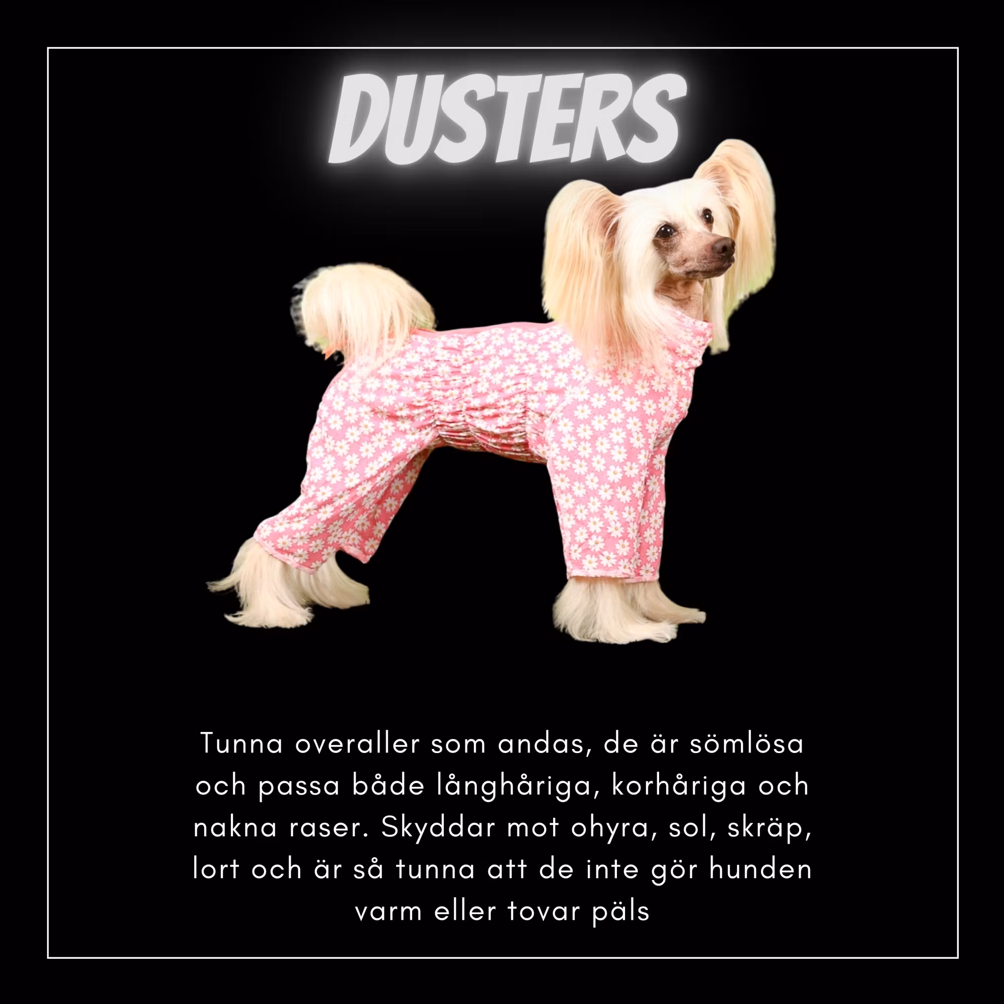 Dusters - Bred & Djupbröstade hundar - Passion For Pet Fashion