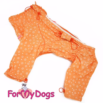 Duster Tunn Skyddsoverall  "Orange" Tik "For My Dogs" PREORDER