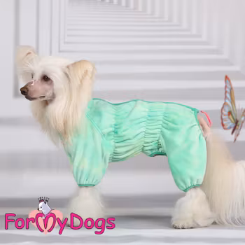 Mysoverall "Grön Plysh" Hane "For My Dogs" PREORDER