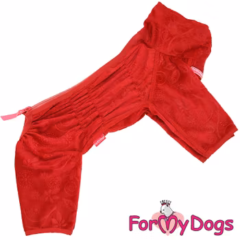 Mys Overall "Red Ornament" Tik "For My Dogs" PREORDER