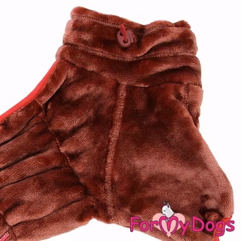 Varm Fleeceoverall "Maroon" Hane "For My Dogs" PREORDER