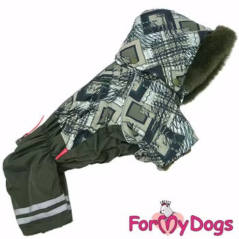 Varm Vinteroverall "Castor" Hane "For My Dogs" PREORDER