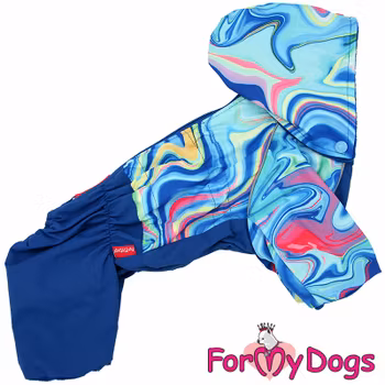 Fodrad Regnoverall "Capella" Hane"For My Dogs" PREORDER