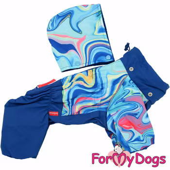 Fodrad Regnoverall "Capella" Hane"For My Dogs" PREORDER