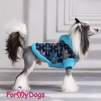 Varmfodrad Stickad tröja/täcke "Markeb" Unisex "For My Dogs" PREORDER