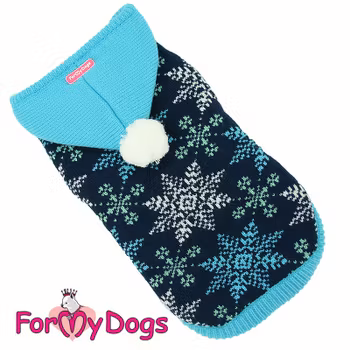 Varmfodrad Stickad tröja/täcke "Markeb" Unisex "For My Dogs" PREORDER