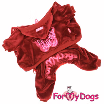 Varm Mysdress Suit Pyjamas overall "Becrux" Unisex "For My Dogs" PREORDER