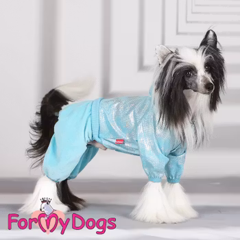 Mysdress Suit Pyjamas overall "Turquoise dream" Unisex "For My Dogs" PREORDER