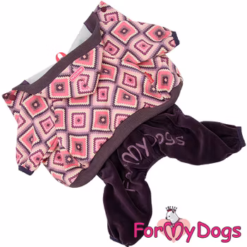 Mysdress Suit Pyjamas overall "Alnitak" Unisex "For My Dogs" PREORDER