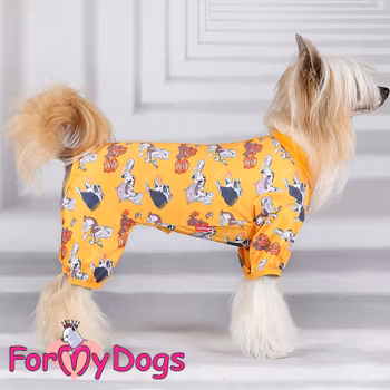 Mysoverall Klassisk Modell Pyjamas  "CCD Mania" UNISEX "For My Dogs" PREORDER