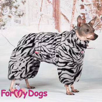 Varmfodrad Fleeceoverall "Alpha Lupi" Hane "For My Dogs" PREORDER