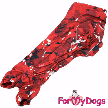 Fodrad regnoverall "Sargas" Tik "For My Dogs" PREORDER