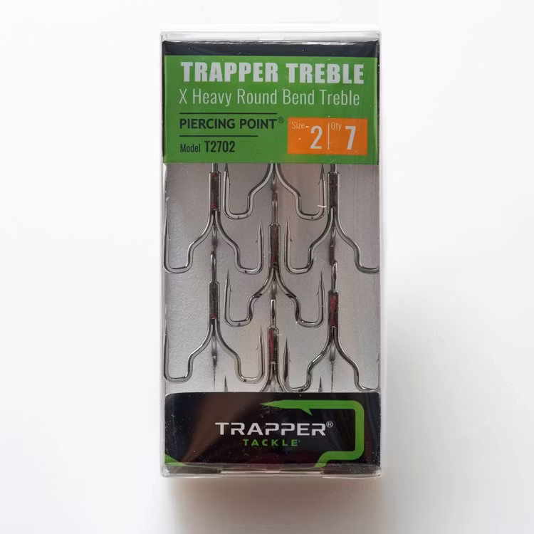Trapper Hooks X Heavy Round Bend Treble