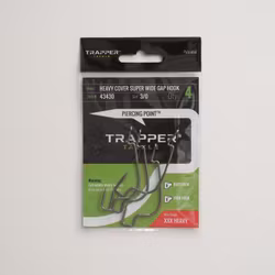 Trapper Hooks Heavy Cover Offset Super Wide Gap Hook