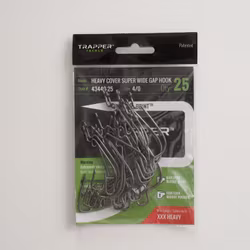 Trapper Hooks Heavy Cover Offset Super Wide Gap Hook