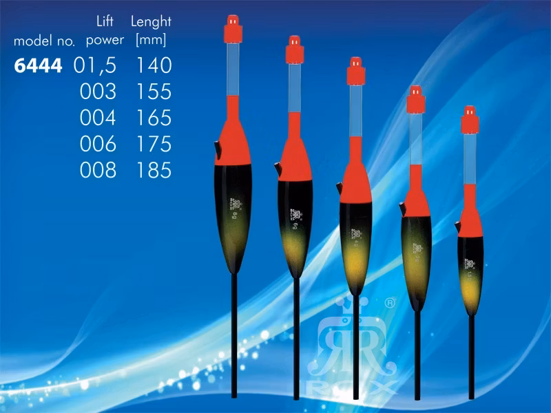 Rox flöte  för kemiskt ljus 165 mm 4 gram 10 pack