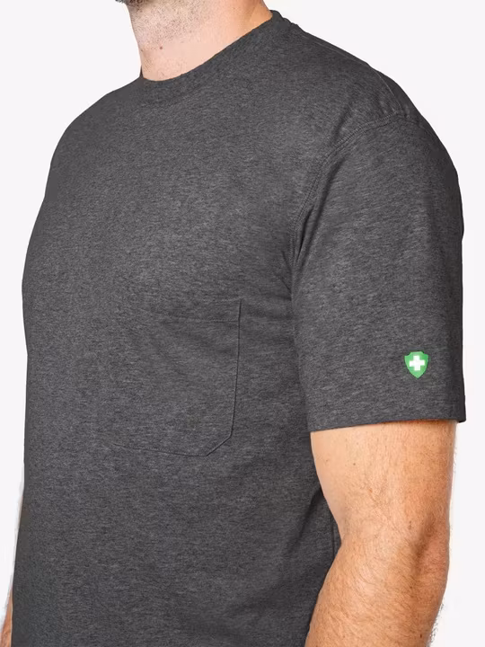 T-shirt  Insect Shield Charcoal Heather