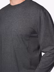 Långärmad T-shirt Insect Shield Charcoal Heather