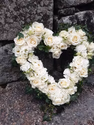 Blomster hjärtan Min kärlek
