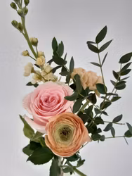Bukett i säsongens blommor, Mini