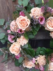Blomster krans liten