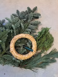 Julkrans lyx "gör det själv"