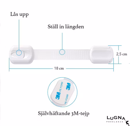 Multilås til børnesikring