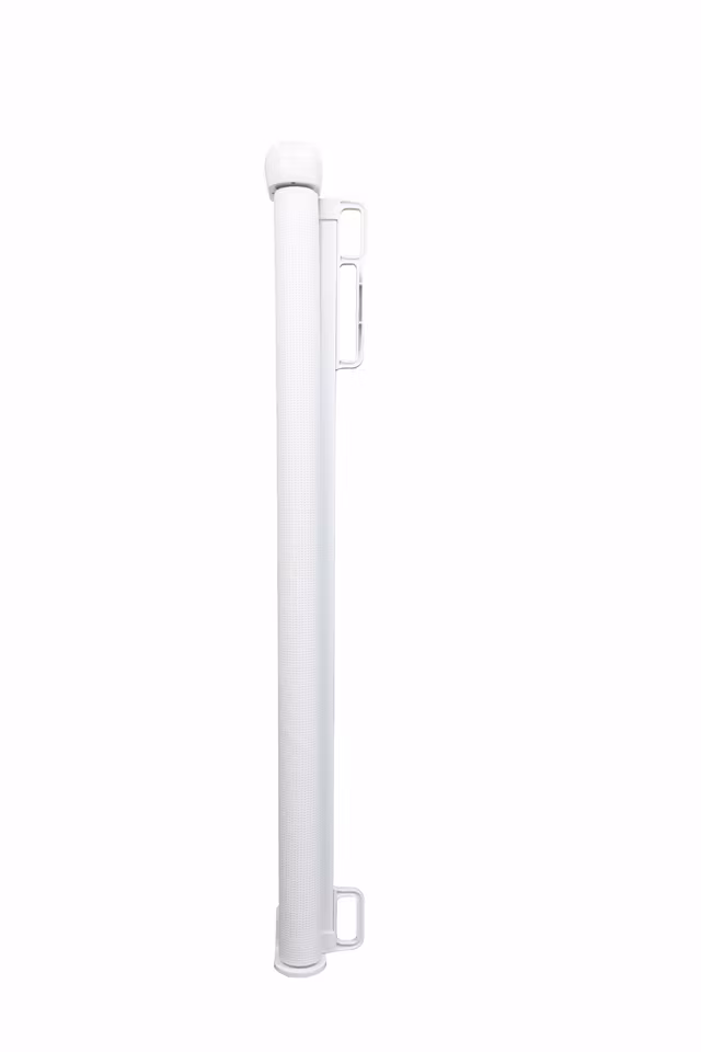 Børnegitter Rullegardin – Draga Easy Up Slim – 160 cm – Hvid