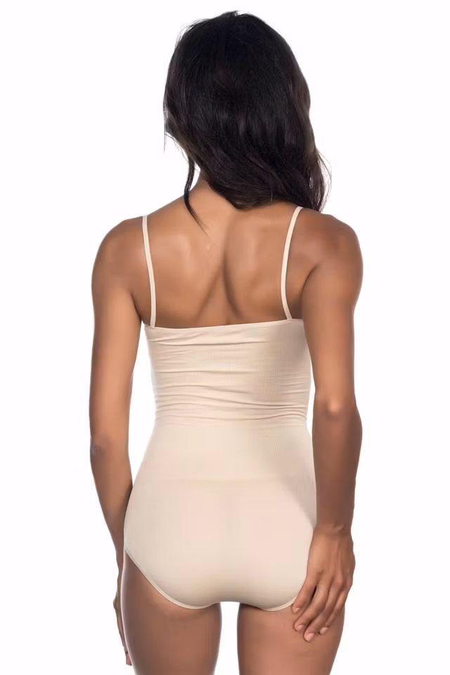 Shapewear-Bodysuit-neutral beige