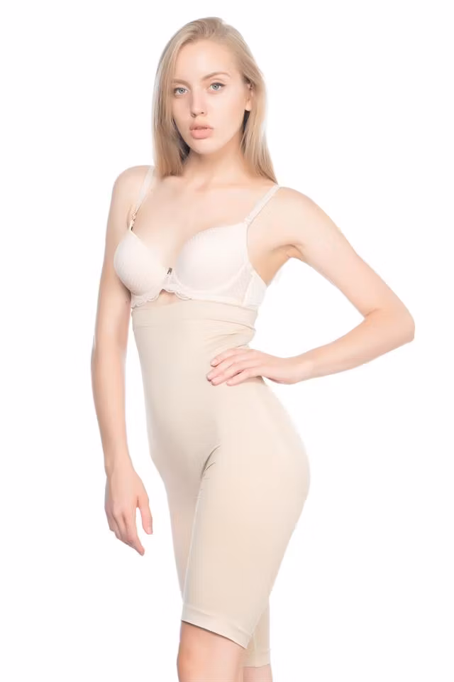 Shapewear-Korsett-Neutral beige