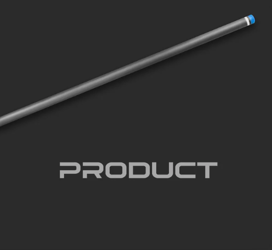 Rhino Carbon Fiber shaft 12.2 mm, 29" Joint: 5/16-18