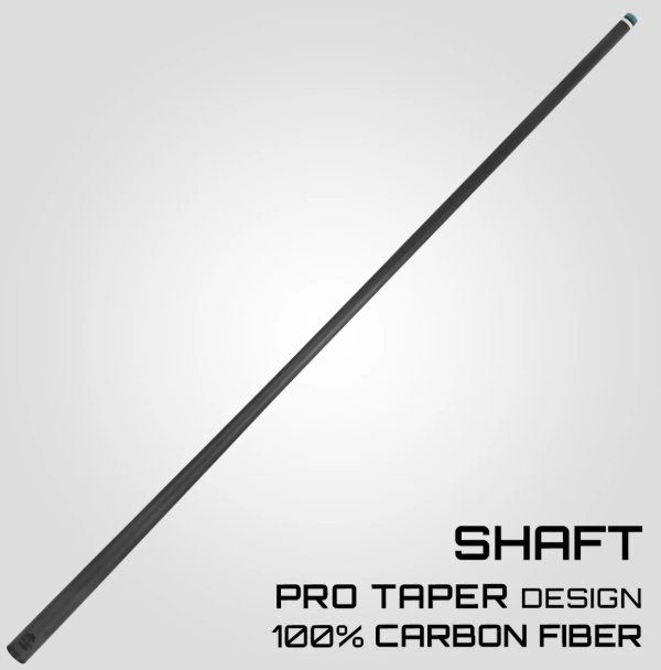Rhino Carbon Fiber shaft 12.2 mm, 29" Joint: 5/16-18
