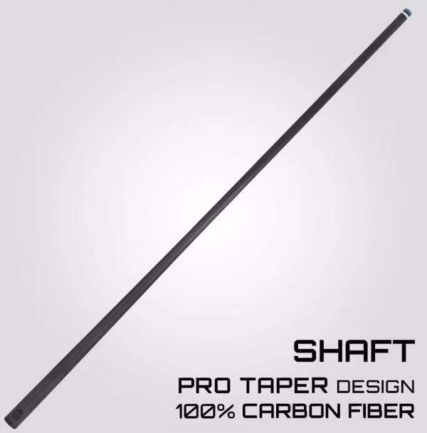 Rhino Carbon Fiber shaft 12.5 mm, 29" Joint: 5/16-14 modified diameter