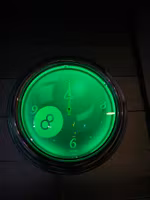 9-Ball Neon Clock