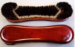 Brush horsehair.