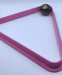 Billiards Triangle Plastic PINK