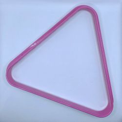 Billiards Triangle Plastic PINK