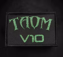 Taom V10 Badge