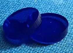 Akryl Plate Mørke Blå, Tykk