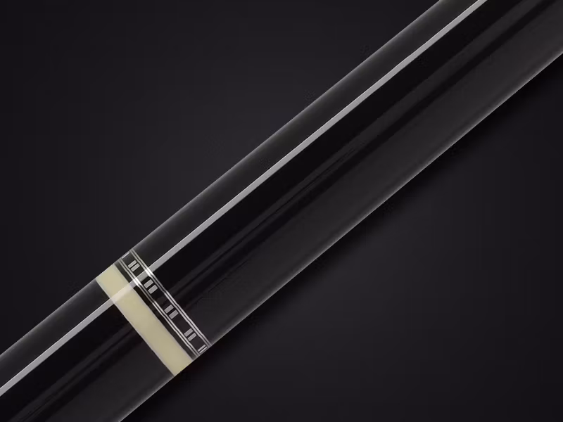 EC9-WKK Black Stained Exotic Wood without grip