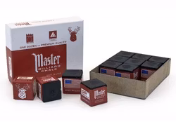 Master Chalk 12 Pack Dark Grey (Coal)