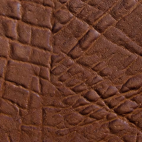 TIGER SKINN Elefant mønster BRUN