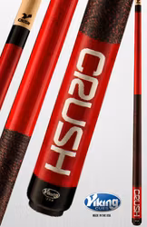Viking Crush 3 parts Break and Jump cue RED