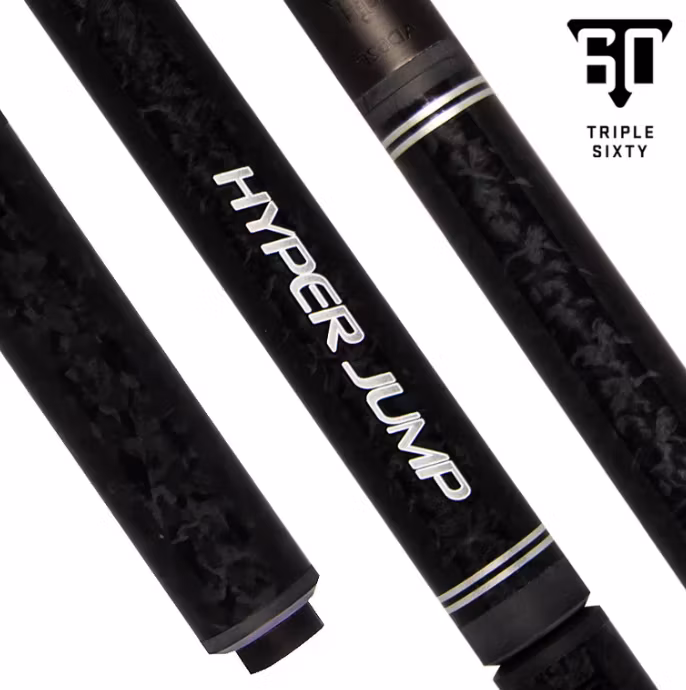 The triple 60 HYPER JUMP CUE FROM FEDOR GORST - KB Custom Cues