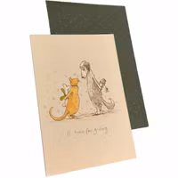 Card "A time for giving"