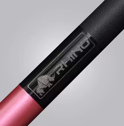 Rhino House cues in Carbon, Dark pink