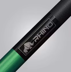 Rhino House cues in Carbon, Green