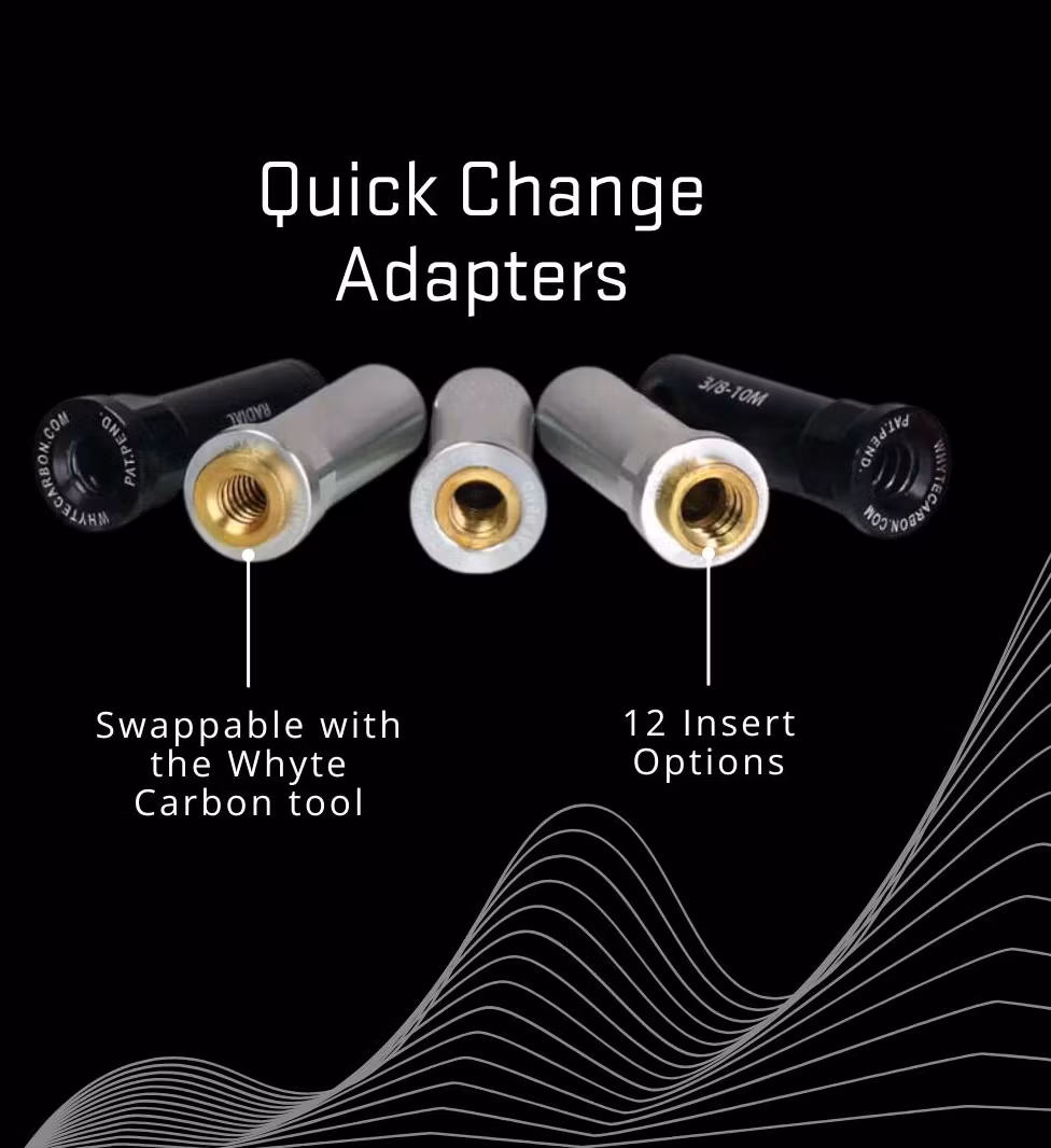 Triple 60 Whyte Raw Carbon Forstykke 12.75 mm