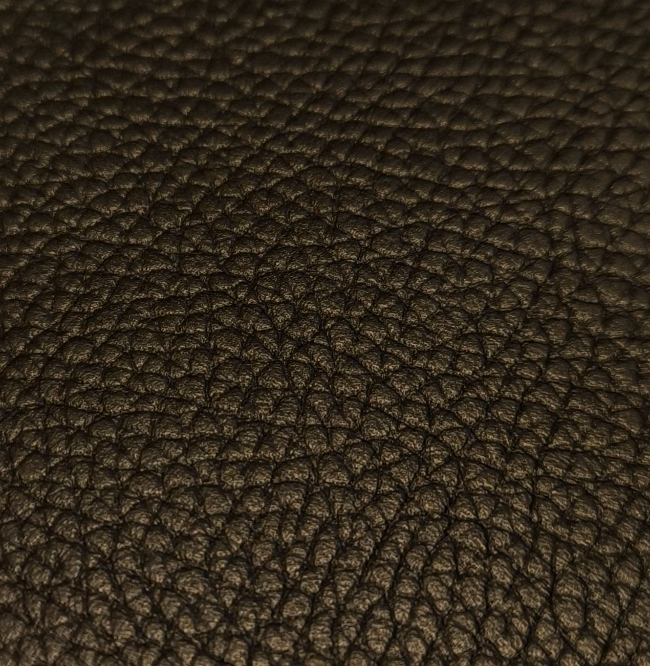 Sort kuskinn preget 4VB